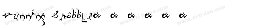 Running Smobble字体转换
